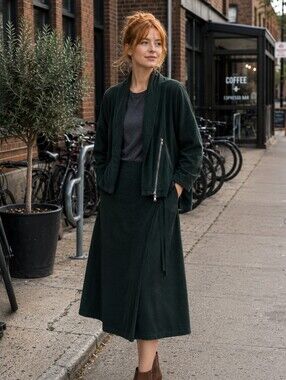 ITALIAN Co ord | Two piece set | Jacket and Skirt | Matching set